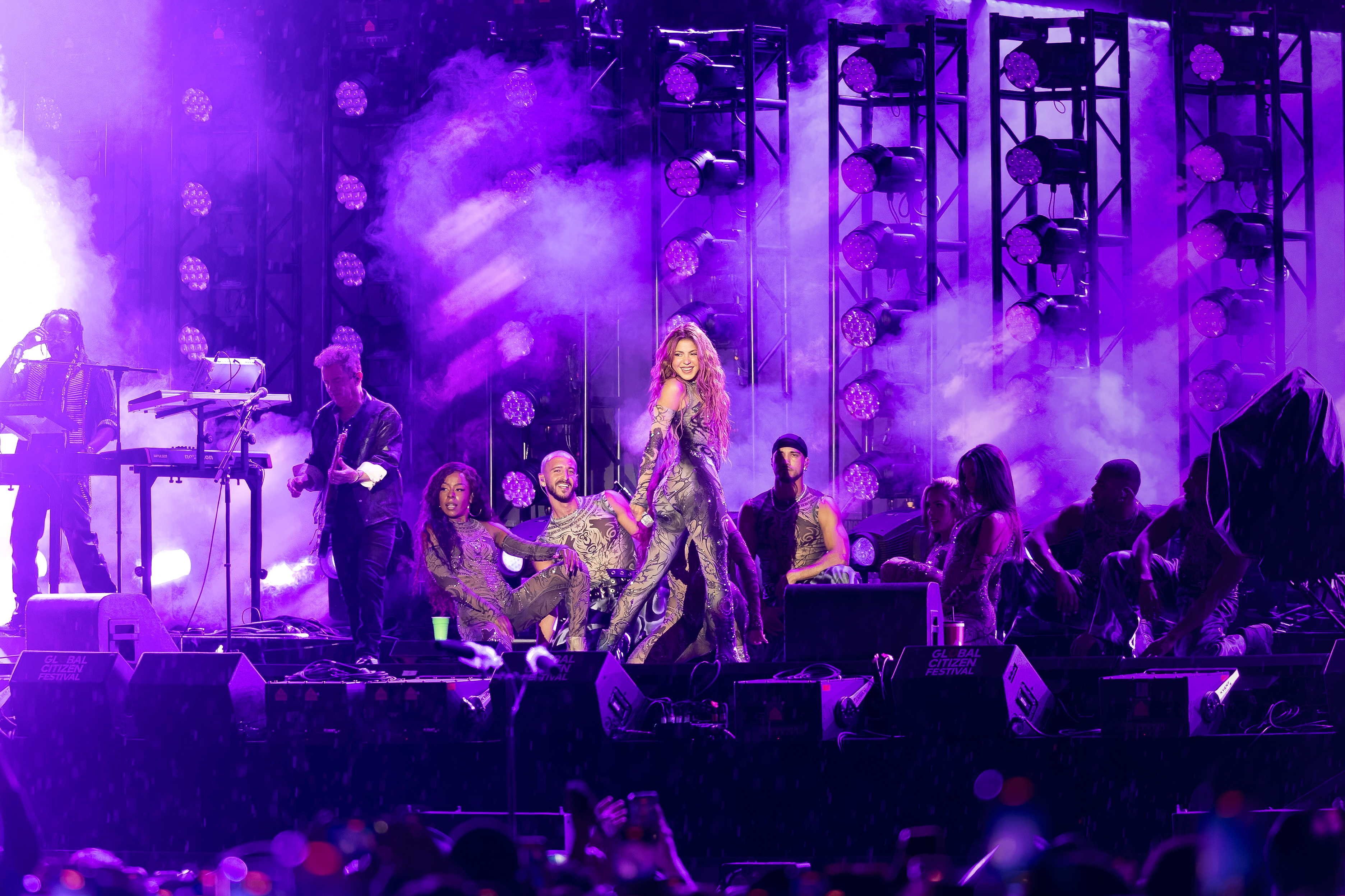 Shakira at Global Citizen festival 2025